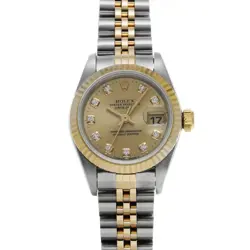 ROLEX DATEJUST DIAMOND 69173G SERIAL W (1995) DIAMOND LADIES AUTOMATIC #GZ167