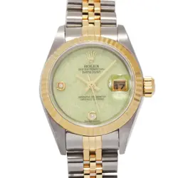 ROLEX DATEJUST 2P DIAMOND 791732BR Y(2002) DIAMOND LADIES AUTOMATIC #GZ085