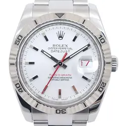 ROLEX DATEJUST TURN-O-GRAPH 36MM 116264 D SS/WG MEN'S AUTOMATIC #U287
