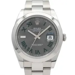 ROLEX DATEJUST 126300 SLATE ROMAN 41MM AUTOMATIC #U215