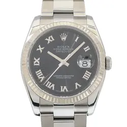 ROLEX DATEJUST 36 116234 SUNBEAM Z WG 36MM ROMAN AUTOMATIC #U245