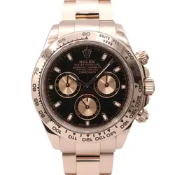 ROLEX COSMOGRAPH DAYTONA 116505 ROSE GOLD AUTOMATIC MEN'S 40MM #U011