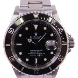 ROLEX SUBMARINAR DATE 16610 AUTOMATIC WATCH STAINLESS STEEL