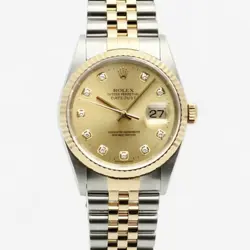 ROLEX DAY-DATE 36 MEN'S COMBINATION WATCH 16233 ORIGINAL DIAMOND 2000 135319430