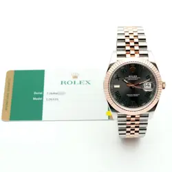 Rolex Datejust 41 Wimbledon Pink Combination Men's Watch 126331 2019 135319904