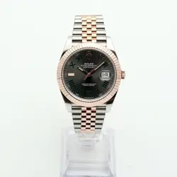 Rolex Datejust 41 Wimbledon Pink Combination Men's Watch 126331 2019 135319904