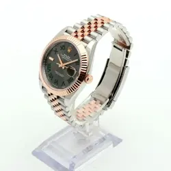 Rolex Datejust 41 Wimbledon Pink Combination Men's Watch 126331 2019 135319904