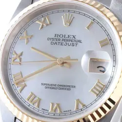 DATEJUST 16233NR WHITE