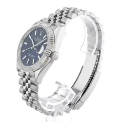 ROLEX DATEJUST 36 126234 BLUE BAR 5 ROW JUBILEE 385383