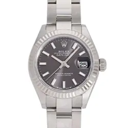 ROLEX DATEJUST 28 279174 DARK GREY/BAR DIAL  408636