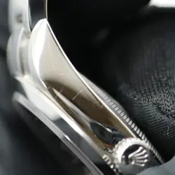 Rolex Explorer 1 214270 39mm Black Chromalight SS Automatic Men's Watch Used