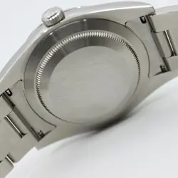 Rolex Explorer 1 214270 39mm Black Chromalight SS Automatic Men's Watch Used