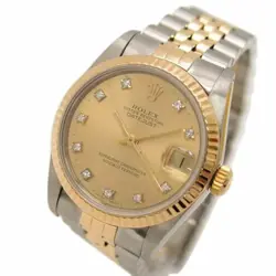 ROLEX DATEJUST OLD 10P DIAMOND R SERIES BOYS AUTOMATIC 68273