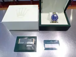 rolex Submariner Date SS x YG Combination Blue 8P Diamond  watch men TO166571