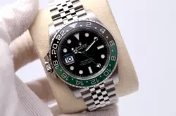 ROLEX GMT MASTER II GREEN/BLACK  “SPRITE”  126720VTNR STEEL 40MM MEN'S WATCH
