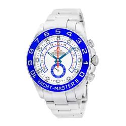 ROLEX STAINLESS STEEL 44MM YACHT-MASTER II 116680 WARRANTY BOX  MINTY 2015