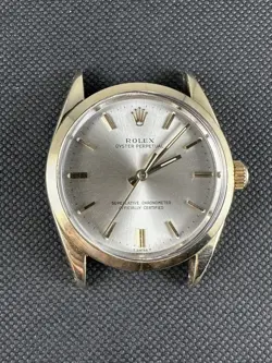 ROLEX OYSTER PERPETUAL 1024 GOLD CAPPED 34MM VINTAGE 1968 WATCH