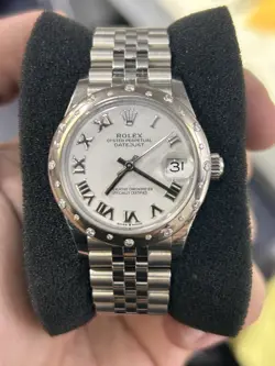 ROLEX DATEJUST STEEL 31MM REF# 278344RBR  FULL SET YEAR-2021