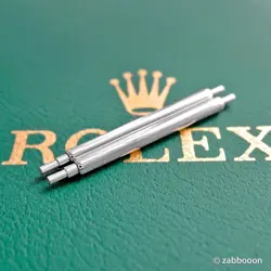 ROLEX GENUINE 20MM SPRING BARS VINTAGE DJ 1601 1603 16013 16233 1625 SWISS OEM