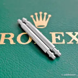 ROLEX GENUINE 20MM FAT SPRING BARS SUBMARINER GMT 116610 16710 EXPLORER II SWISS