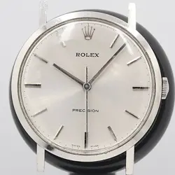 ROLEX PRECISION 3411 HAND-WOUND MEN'S WATCH, DEADSTOCK, GOOD CONDITION