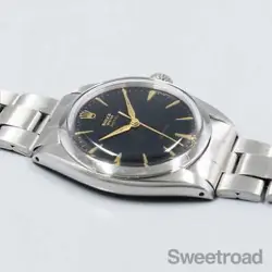 rolex Oyster Royal Ref.6426 Black Mirror Gilt Dial 1962's watch men TO166603
