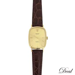 ROLEX CELLINI CAL.1601 VINTAGE 1981 WOMEN’S WATCH K18 YG GOLD