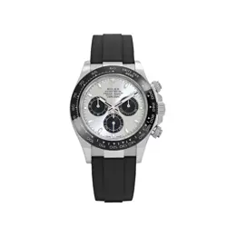 ROLEX DAYTONA 126519LN 'GHOST' WHITE GOLD STEEL AND BRIGHT BLACK DIAL (2022)