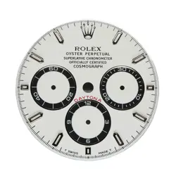 ROLEX COSMOGRAPH DAYTONA 16520 DIAL WHITE DIAL TRITIUM LUMINOUS WATCH PARTS ETC