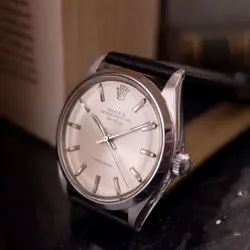 ROLEX 5500 OYSTER PERPETUAL AIR KING 1970 SS MEN AUTOMATIC CAL.1520 WATCH ROLEX