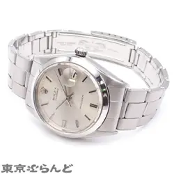 ROLEX OYSTER DATE PRECISION 6694 SILVER SS WATCH MEN HAND WOUND 20 SERIES OYSTE