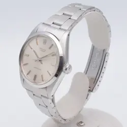 ROLEX 6426 OYSTER PRECISION CIRCA 1972 SILVER HAND WOUND 34MM ANTIQUE MEN WATCH