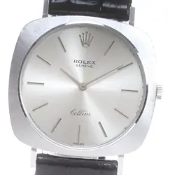 ROLEX 3747 CELLINI K18WG CAL.1600 HAND WOUND MEN 831005 USED