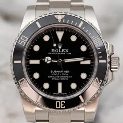 2018 ROLEX SUBMARINER NO DATE 114060 STAINLESS STEEL BLACK DIAL COMPLETE SET