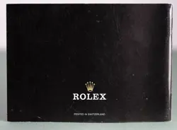 ROLEX OYSTER ENGLISH