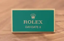 ROLEX DAYDATE II PLATES/DISPLAY