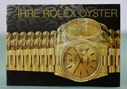 ROLEX - BOOKLET 