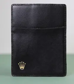 ROLEX - DOOR MAP BLACK / CARD HOLDER BLACK 11.5 X 8.5 CM