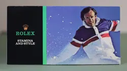 ROLEX - RARE BOOKLET JEAN CLAUDE KILLY USA 1987