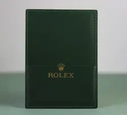 ROLEX - DOOR MAP GREEN / CARD HOLDER GREEN 11.5 X 8.3 CM