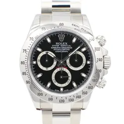 ROLEX COSMOGRAPH DAYTONA 116520(V) BLACK DIAL AUTOMATIC MEN'S WATCH