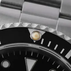ROLEX SUBMARINER DATE 16610 BLACK W NUMBER SECOND HAND MENS