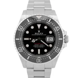 2023 NEW PAPERS ROLEX SEA-DWELLER 50TH-ANNIVERSARY BLACK RED 43MM MK2 126600 BOX