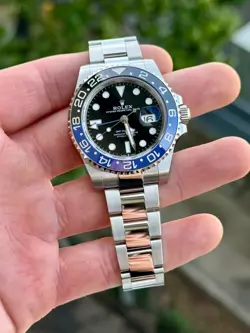 2025 ROLEX GMT 'BATMAN' 126710 OYSTER BRACELET W/ BOX & PAPERS
