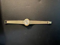FINE VINTAGE 14K GOLD 17 JEWEL ROLEX CELLINI 14K GOLD LADIES DRESS WATCH, WORKS