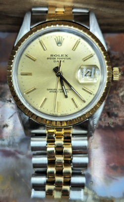 ROLEX 15053 TWO TONE 34MM WATCH GREAT PRICE