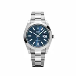 ROLEX DATEJUST 116300 STAINLESS STEEL BLUE DIAL OYSTER