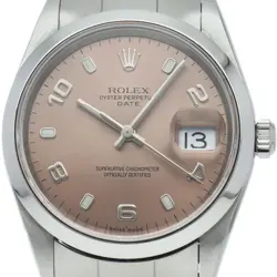 ROLEX OYSTER PERPETUAL DATE MEN'S WATCH 15200(P) STAINLESS STEEL MENSWATCH P...