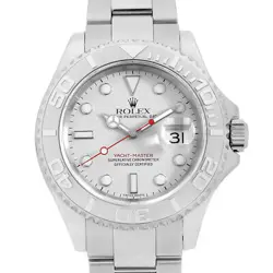 ROLEX YACHT MASTER 16622 SILVER A NUMBER SECOND HAND MENS
