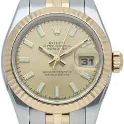 ROLEX DATEJUST 26 LADIES WATCH 179173(F) K18YG/STAINLESS STEEL WOMENWATCH CH...